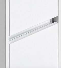 Акватон Шкаф пенал Стоун 30 R белый – фотография-3